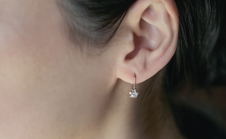 Snowflake Earrings-Victorian