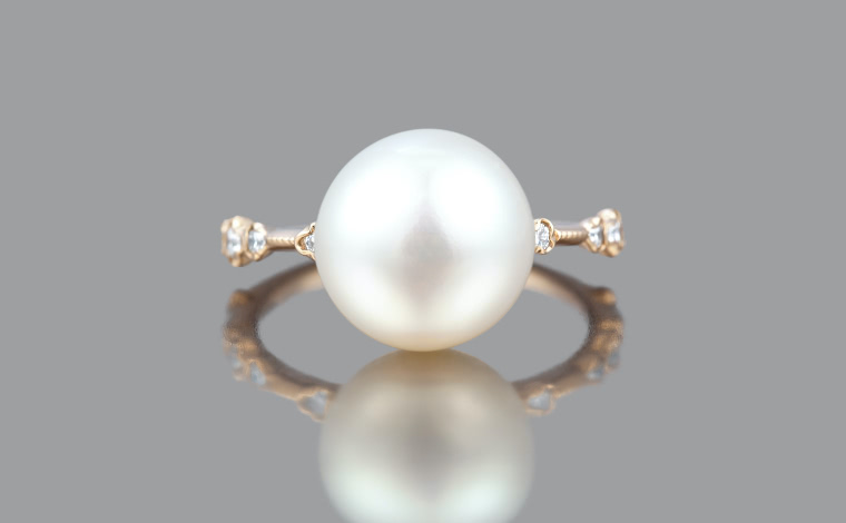 アクセサリー PEARL RING Seed Pearl Ring – Ashley Zhang Jewelry