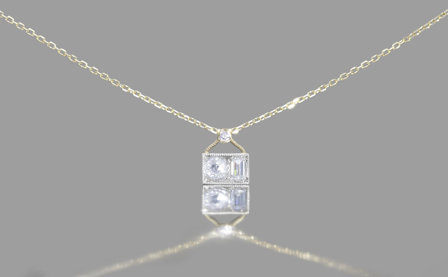 kataoka カタオカ ネックレス　necklace Crest Necklace-Tanzanite | ka0048af