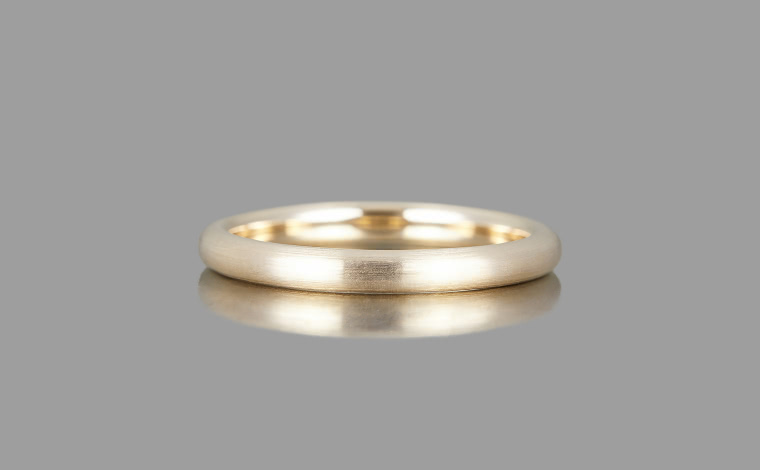 kataoka jewelry Bias & Milgrain Ring