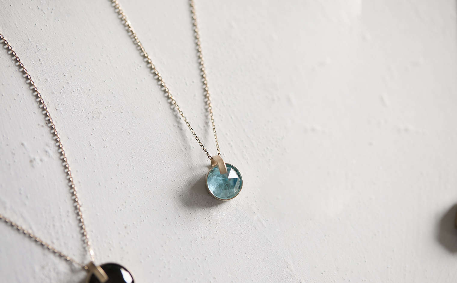 Azure Aquamarine Necklace