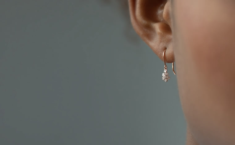 Cluster Earrings-Petite