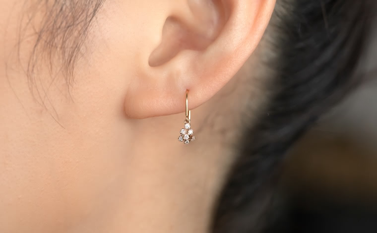 Cluster Earrings-Petite