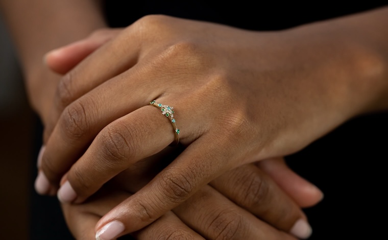 Orchid Ring-Evergreen