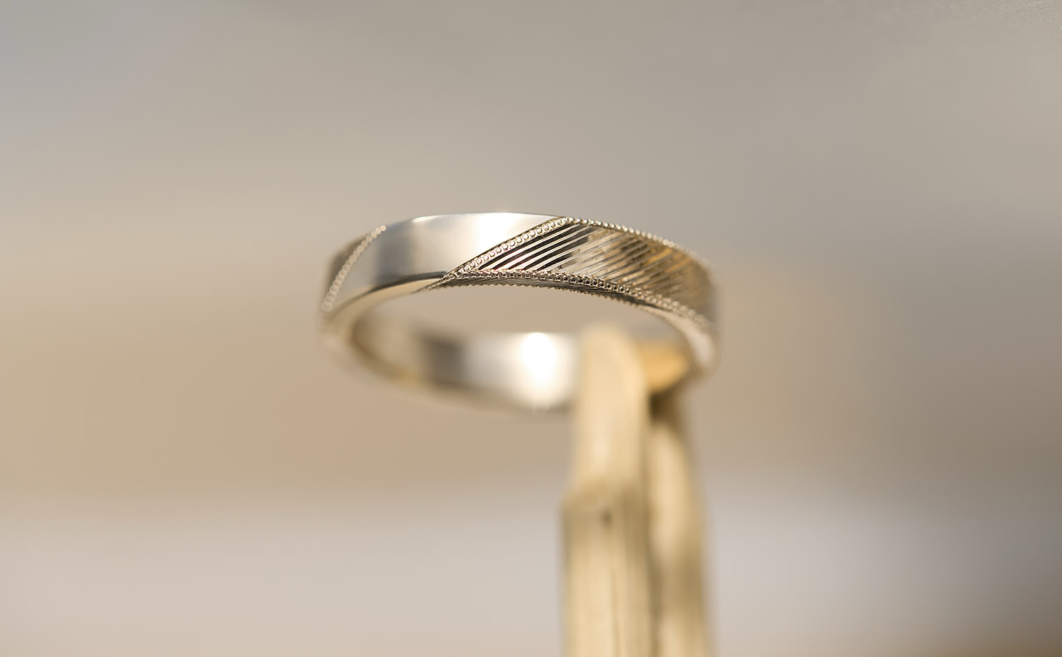 Bias & Milgrain Ring