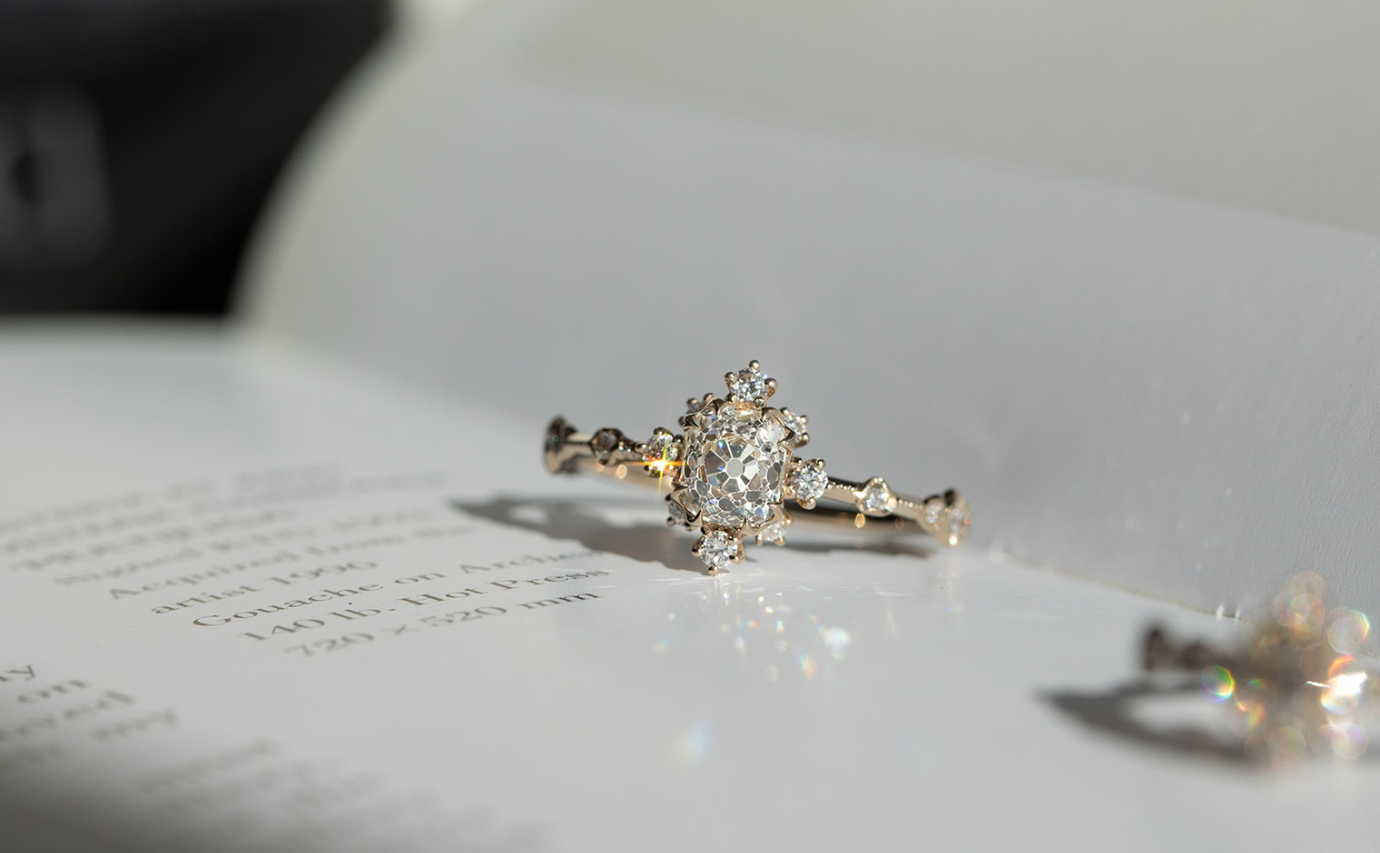 Snowflake Ring Supreme Antique A Dance of Time and Elegance