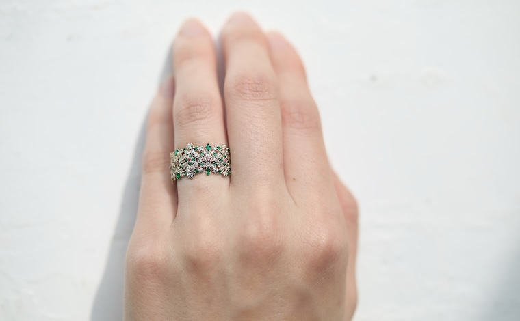 Cluster Ring-Rainbow