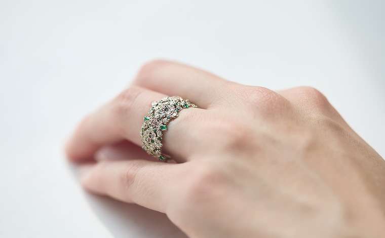 Cluster Ring-Rainbow