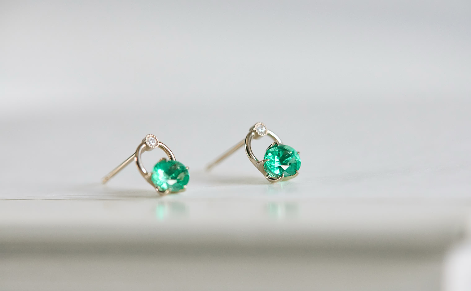 Handle Studs-Emerald