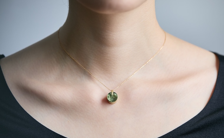 Sage Quartz Necklace