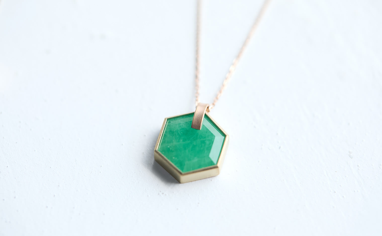 Lumen Emerald Necklace