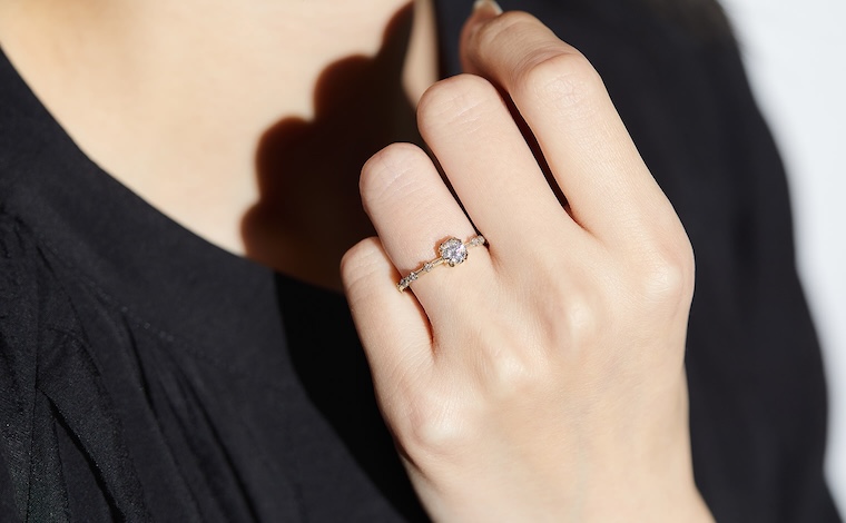 Paeonia Ring-Diamond