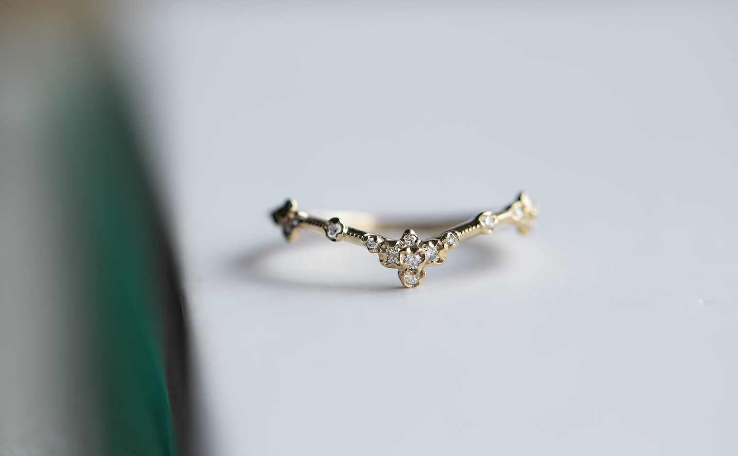 Curved Cluster Ring