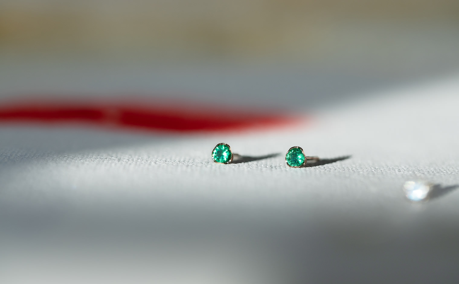 Iceberg Studs-Emerald