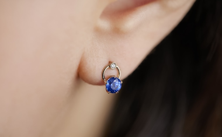 Handle Studs-Sapphire