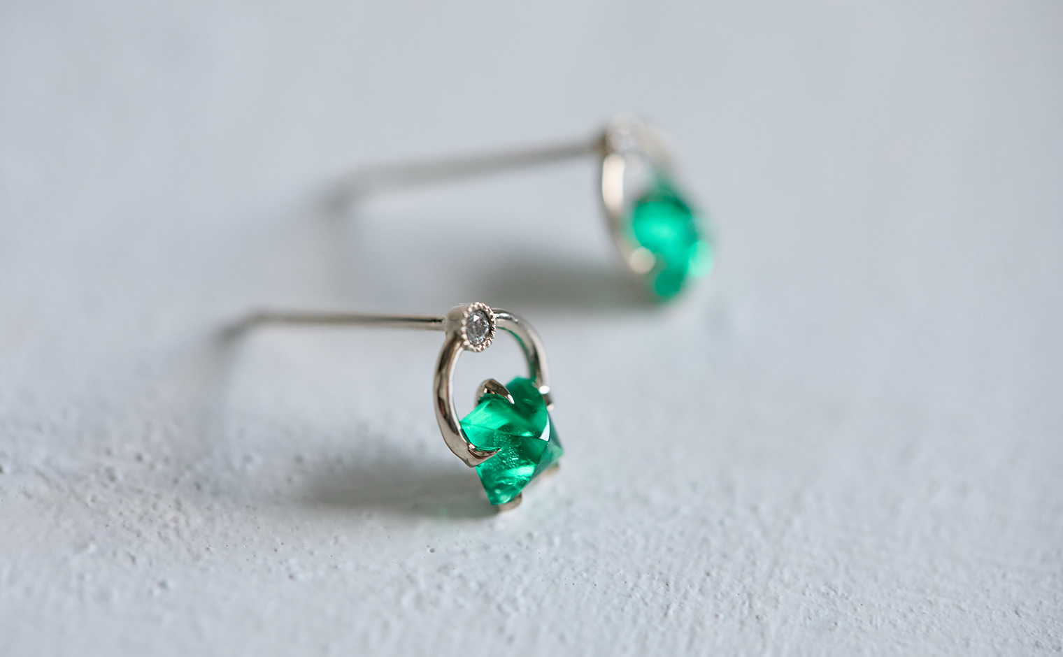 Handle Studs-Emerald