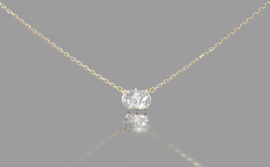 Diamond Calyx Necklace