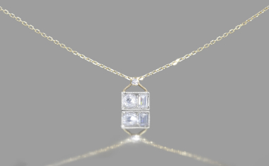 Diamond Handle Necklace