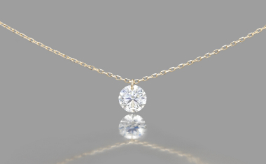Diamond Solitaire Necklace-Supreme