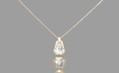 Ice Sapphire Necklace