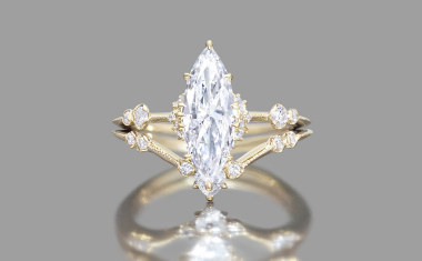 Iris Marquise Ring-Supreme Wedding Set