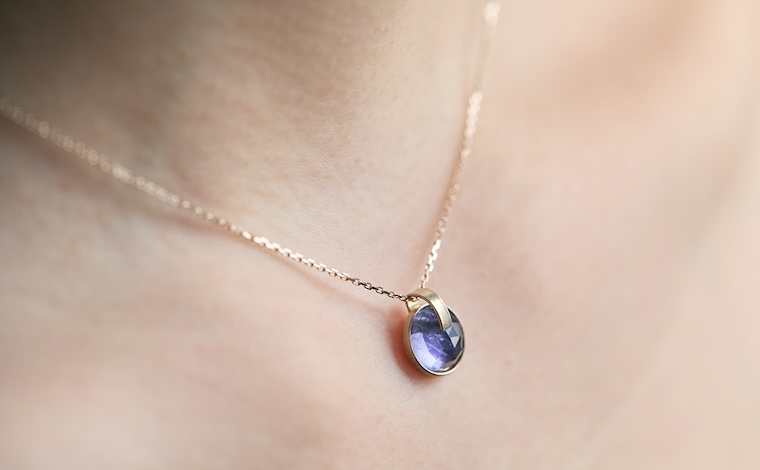 Horizon Iolite Necklace