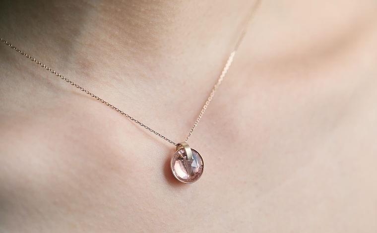 Petal Tourmaline Necklace