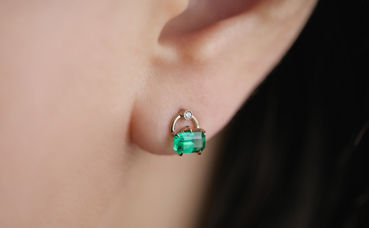 Handle Studs-Emerald