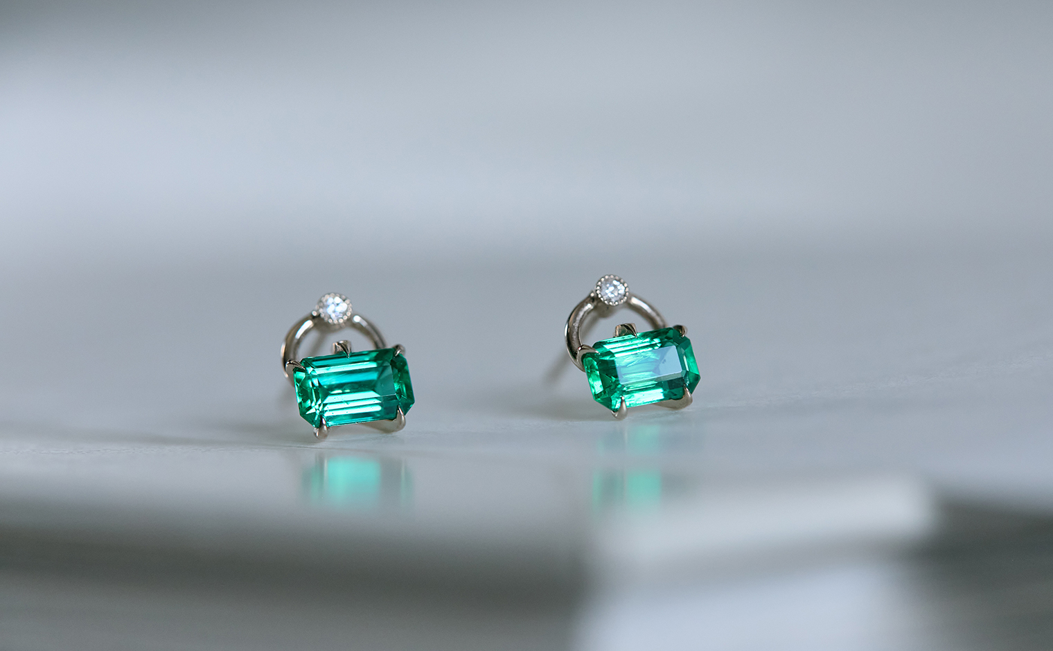 Handle Studs-Emerald